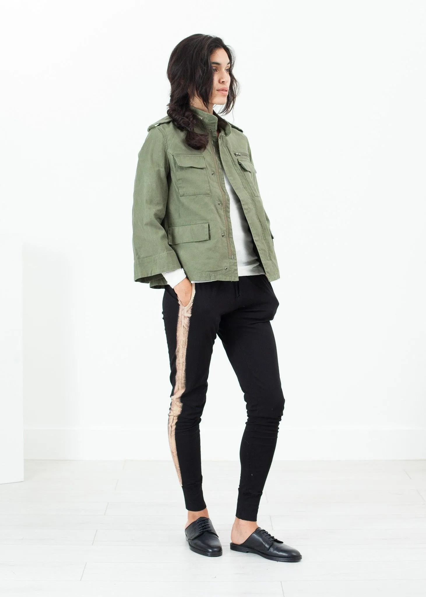 Big Army Jacket in Olive