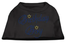 Birthday Boy Rhinestone Shirts Black S (10)