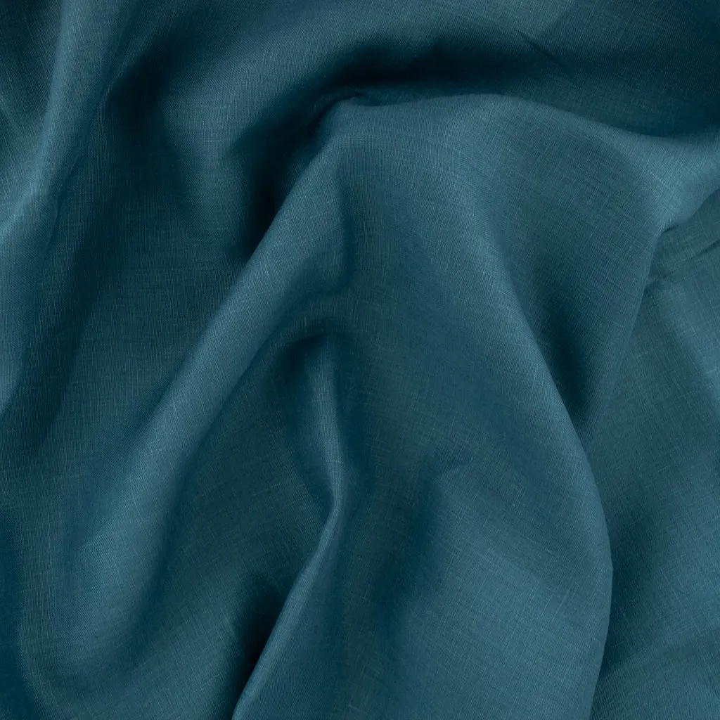 Heavy Linen - Deep Sea Blue