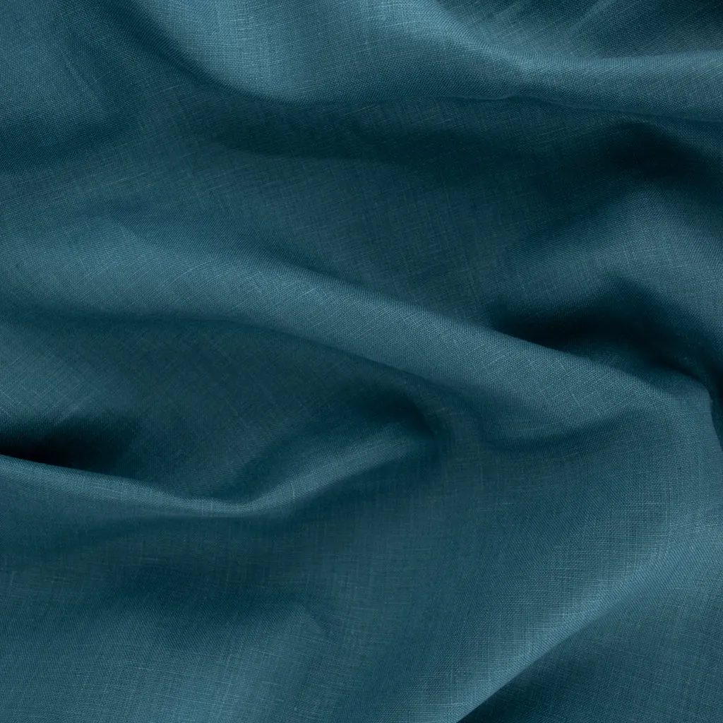 Heavy Linen - Deep Sea Blue