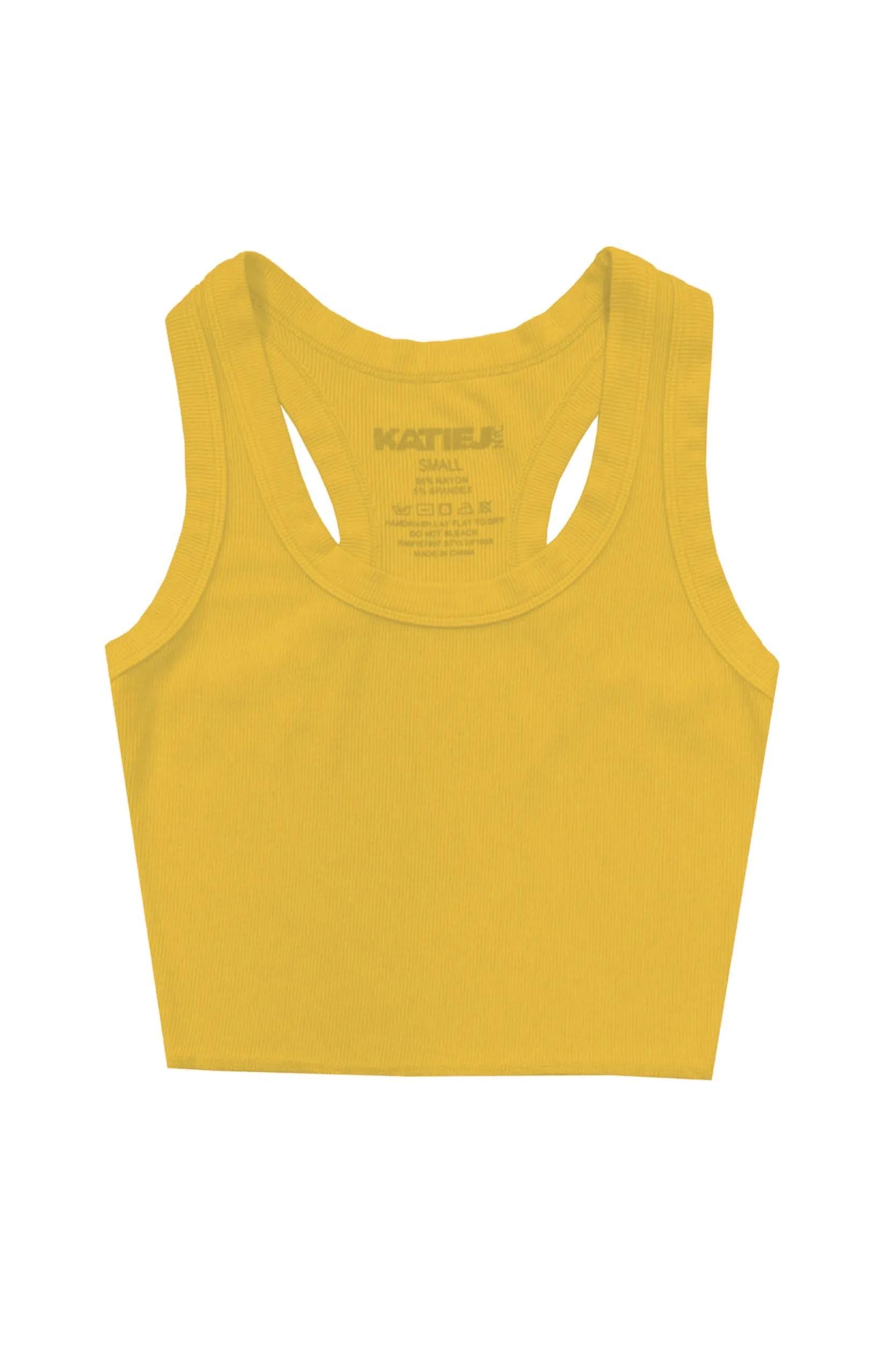 JUNIOR CAMP LIVI RIBBED TANK SOLIDS- FINAL SALE