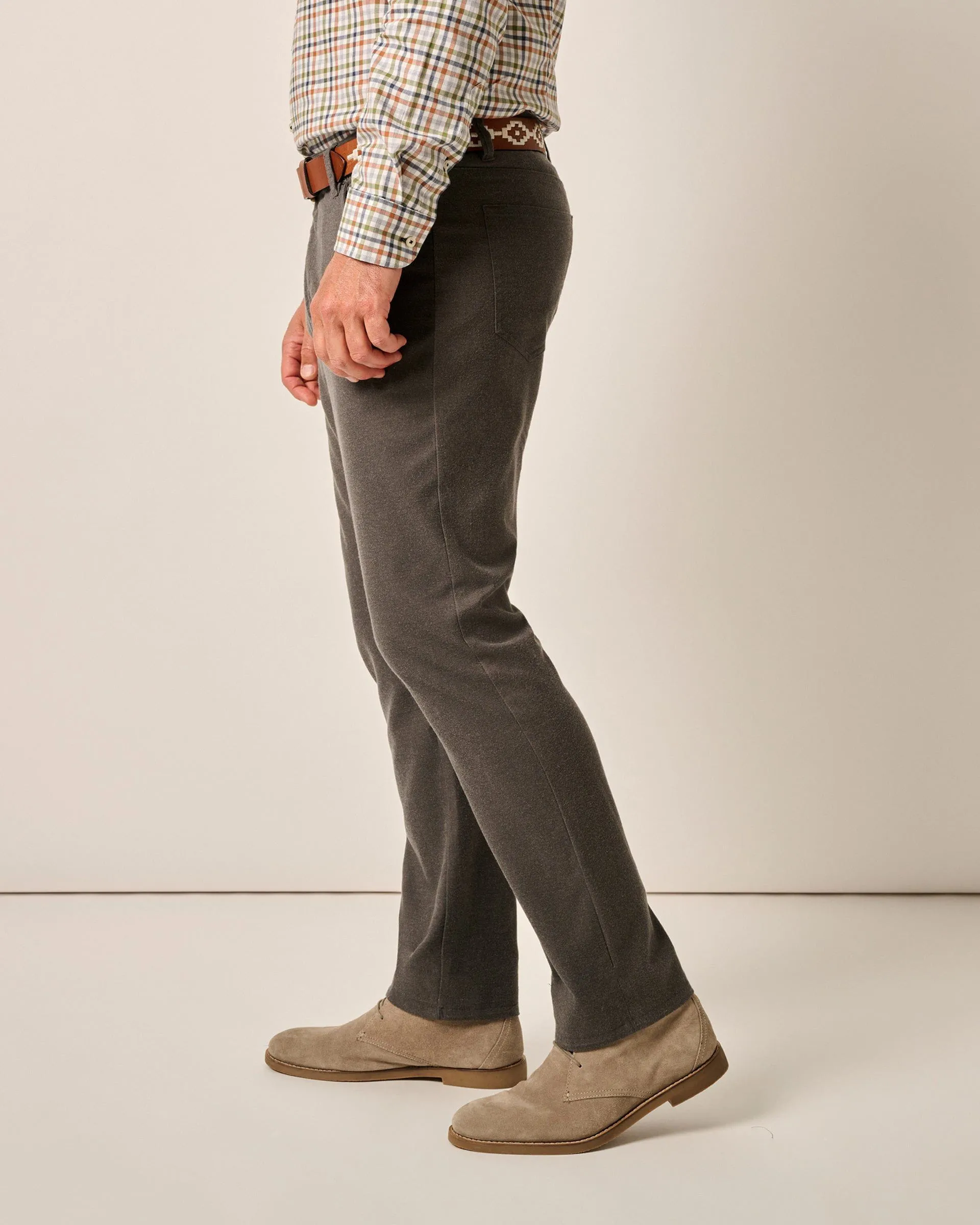 London Brushed Twill Flannel Pant