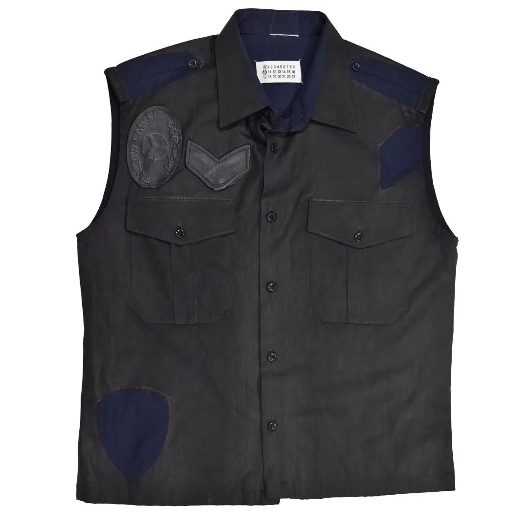 Maison Martin Margiela painted Military Vest 2003 48/Medium