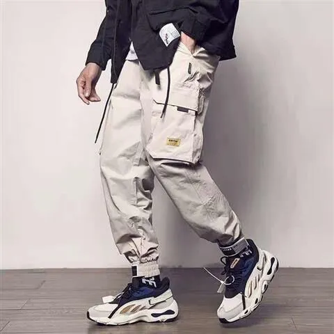 Men Hip Hop Sweat Casual Cargo Pants