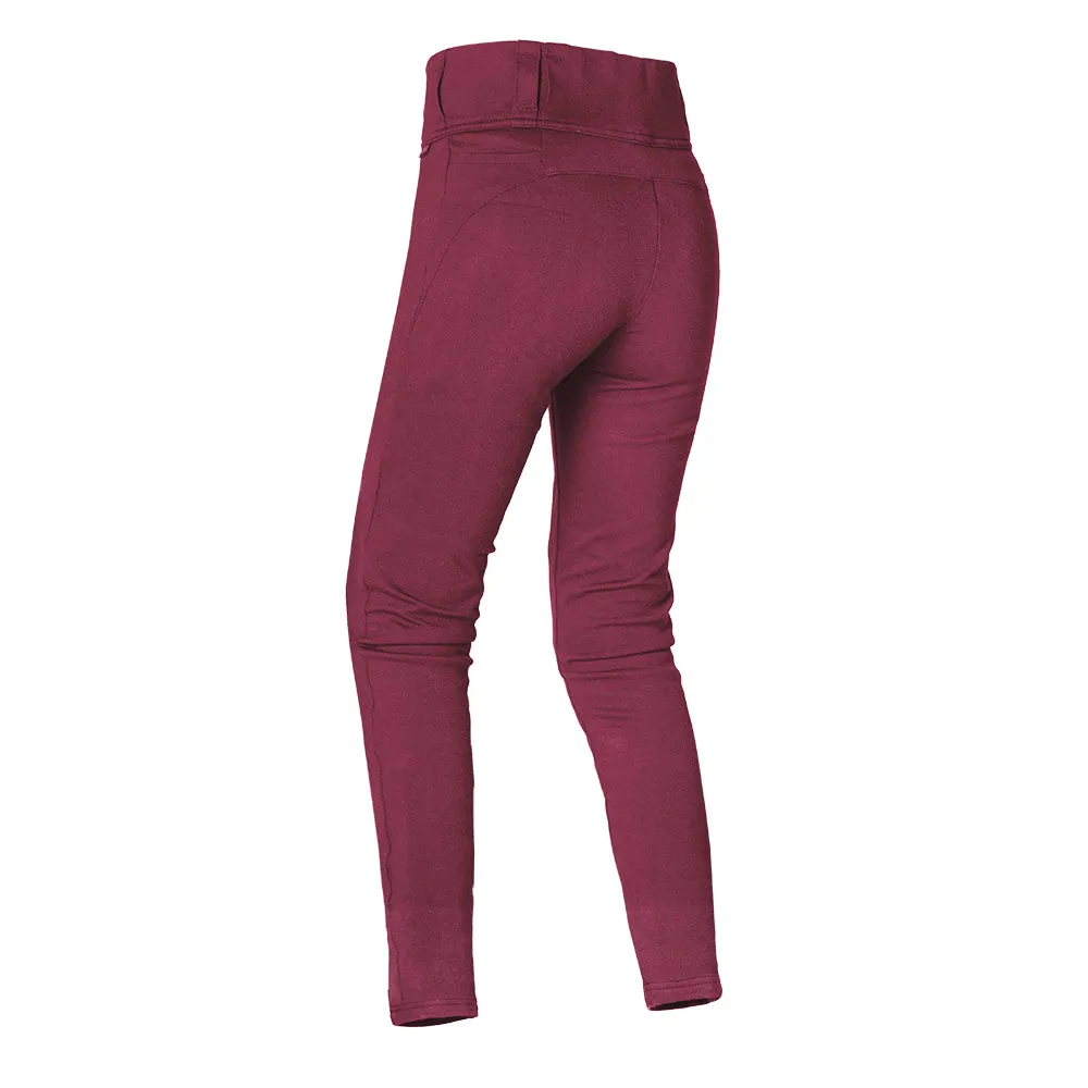 Oxford Super Women's Motorcycle Leggings 2.0  Burgundy Regular