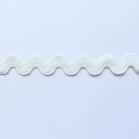 Ric Rac - 15mm - White