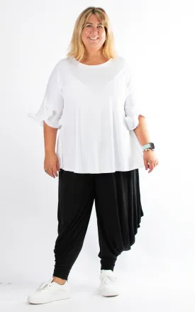 Roxanne Bell Sleeve | White