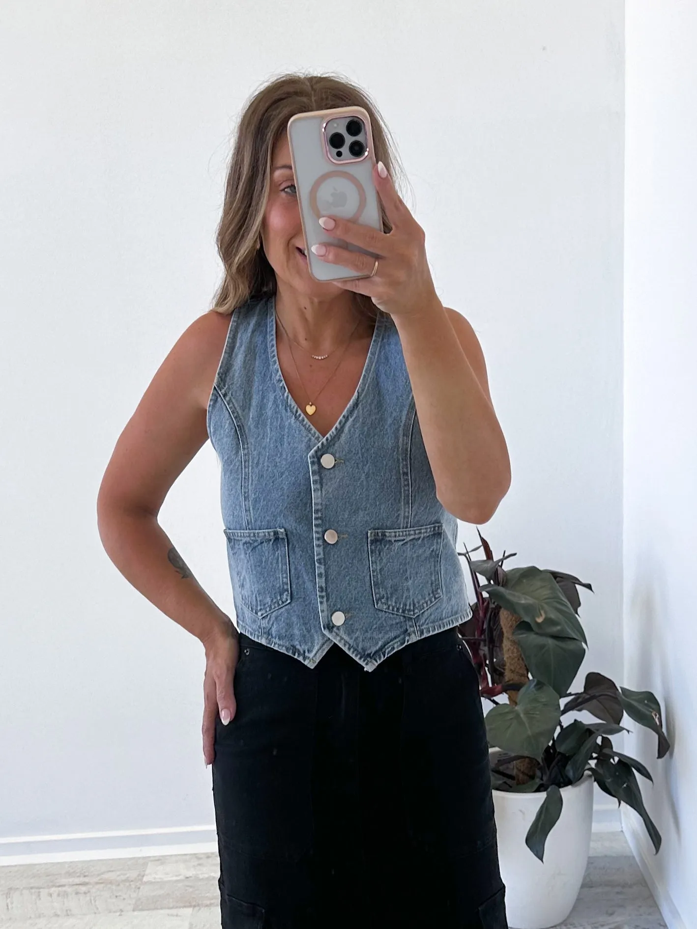 Theo Denim Vest