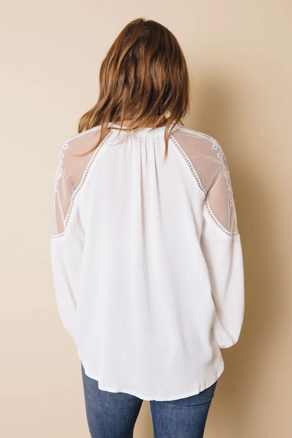 Wild Oats Boho Lace Top